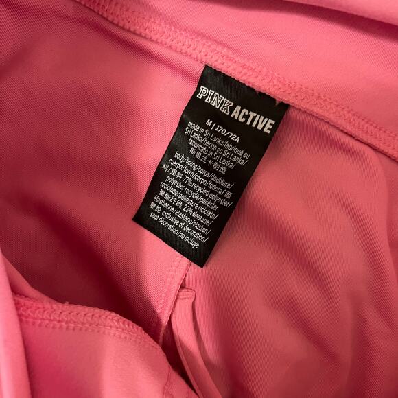 Victoria's Secret PINK Active Soft Ultimate Ruched V Leggings Pink Blossom Sz M - Picture 7 of 8
